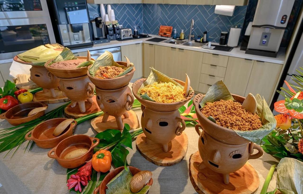 Caballo Bayo buffet presentation